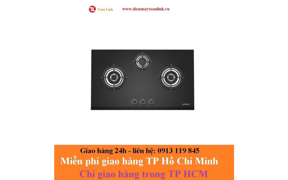 Bếp gas âm 3 vùng nấu Hafele HC-G863B 538.06.298