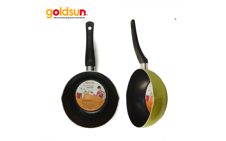 Chảo chống dính sâu lòng 20cm Goldsun FP-GE1520 G - 10202270