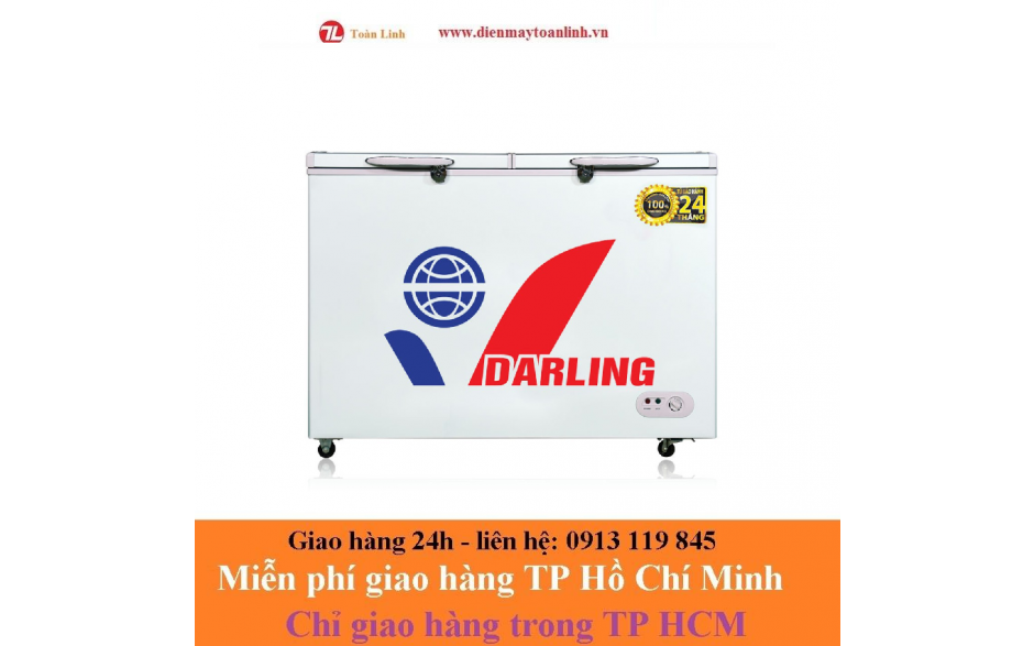 Tủ Đông Darling 370L DMF-3688WX