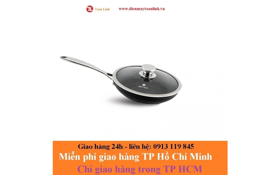 CHẢO VÂN ĐÁ TỰ NHIÊN CHỐNG DÍNH ELMICH OPAL EL-3804