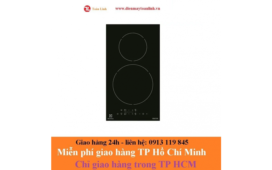 Bếp Âm Từ Đôi Electrolux EHH3320NVK - Hàng Chính Hãng