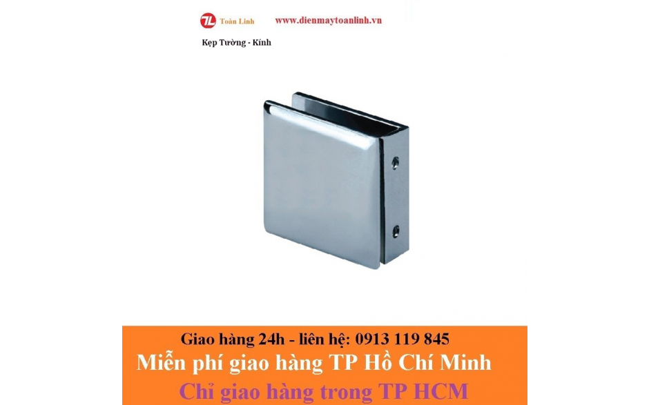 Kẹp tường kính Hafele có BAS 499.05.817