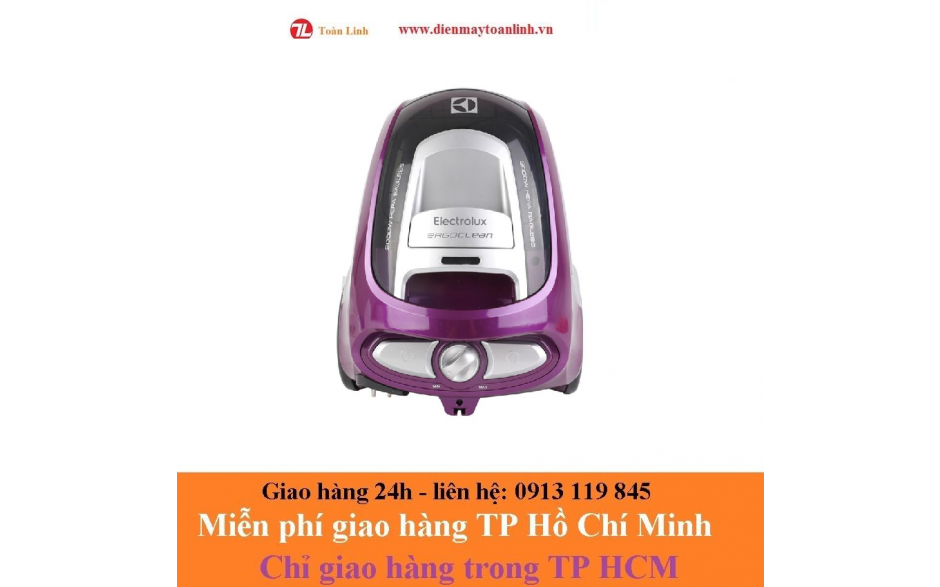 Máy Hút Bụi Electrolux ZVE4110FL - Tím - Hàng chính hãng