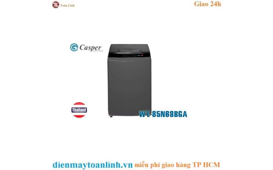 Máy giặt Casper WT-85N68BGA 8.5Kg - Chính Hãng