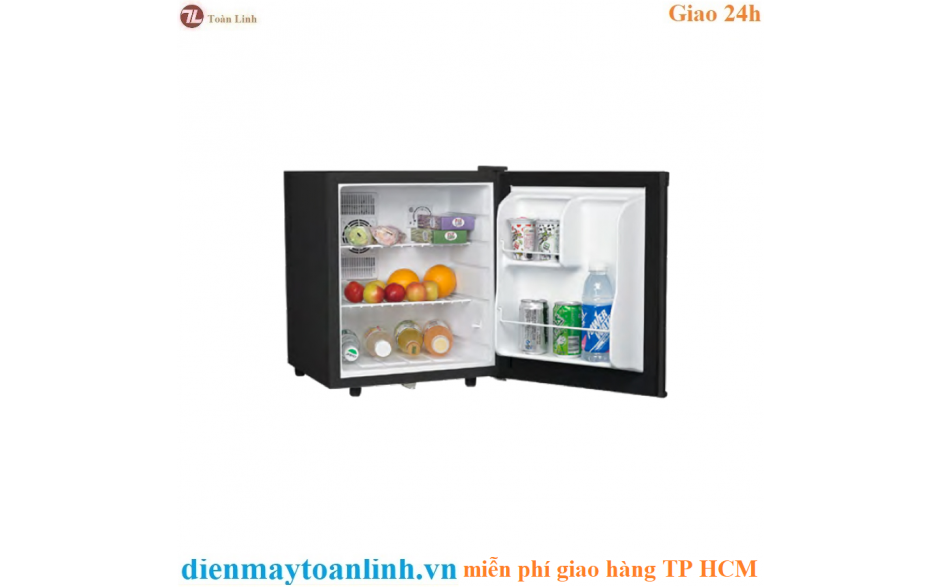 Tủ lạnh mini cửa đen Hafele HF-M42S, 42 lít