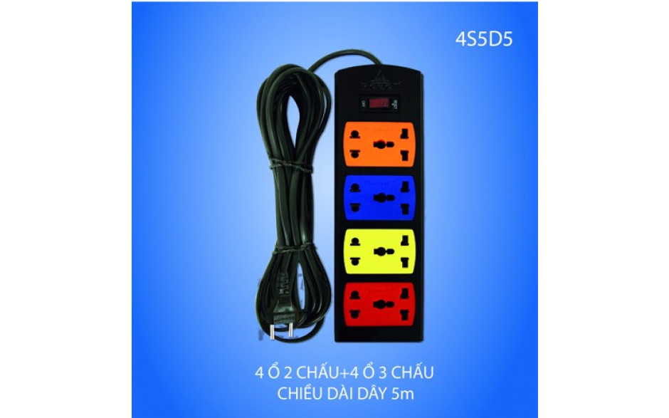 Ổ Cắm 4 Ổ 5 Chấu SPECIAL 4S5 - Robot