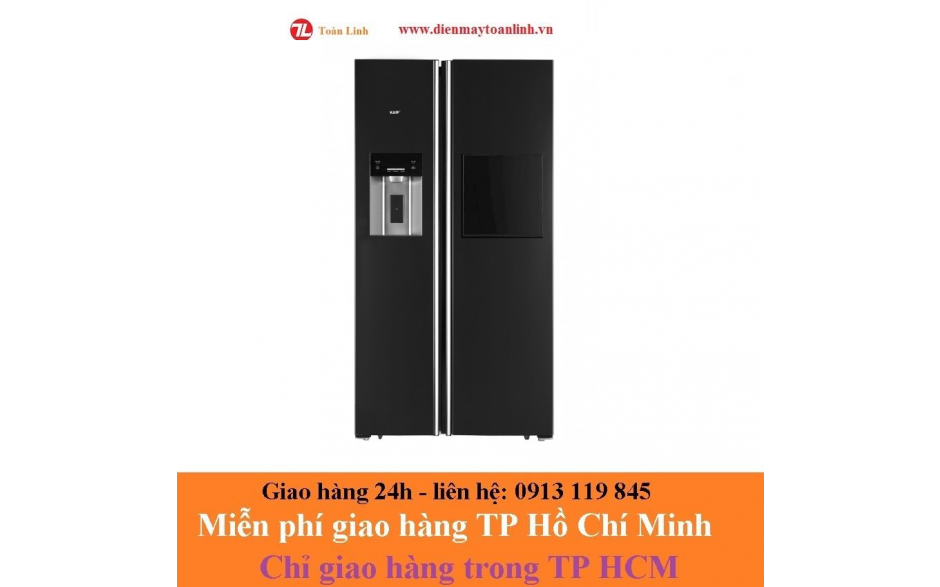 Tủ lạnh Side by Side Kaff KF-BCD606WHIT