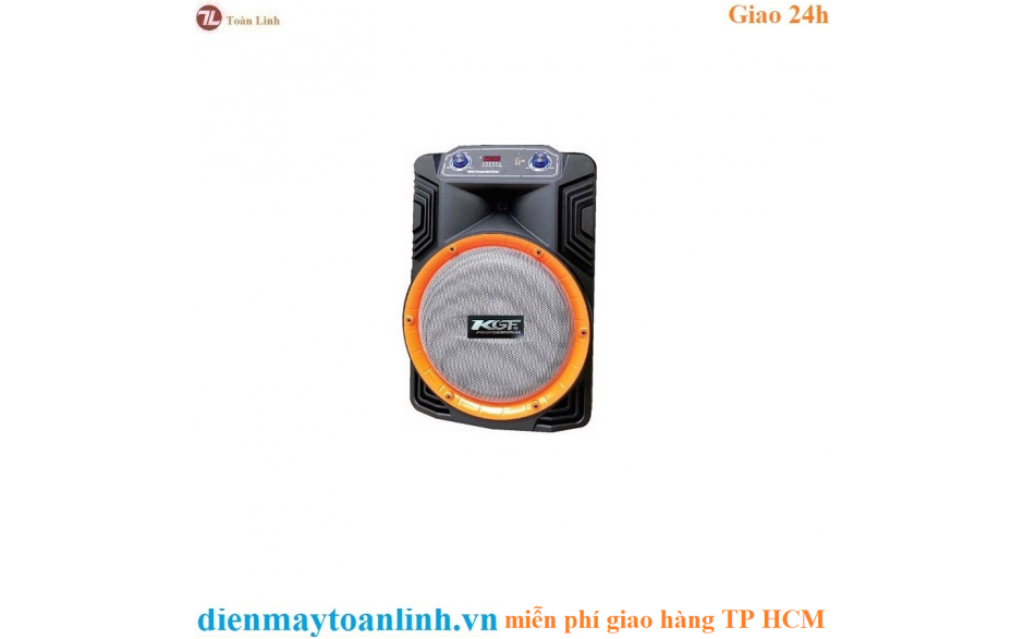 Loa kéo thùng nhựa 4 tấc KF-15G
