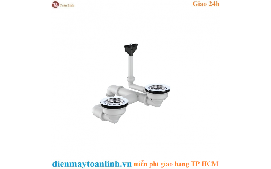 Bộ xả cho chậu inox Blanco 2 hộc Hafele 570.35.915