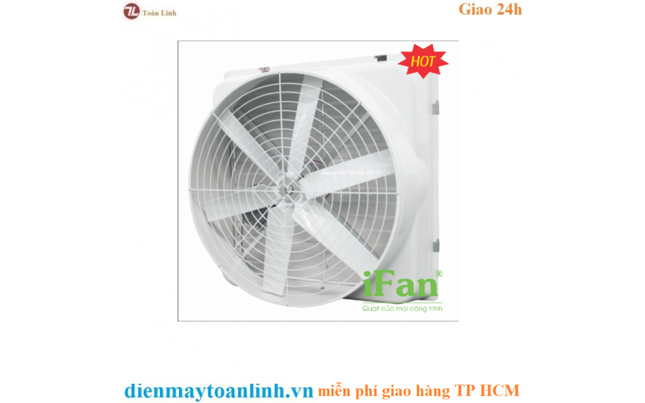 Quạt thông gió công nghiệp dạng loa Composite IFan-50CSC