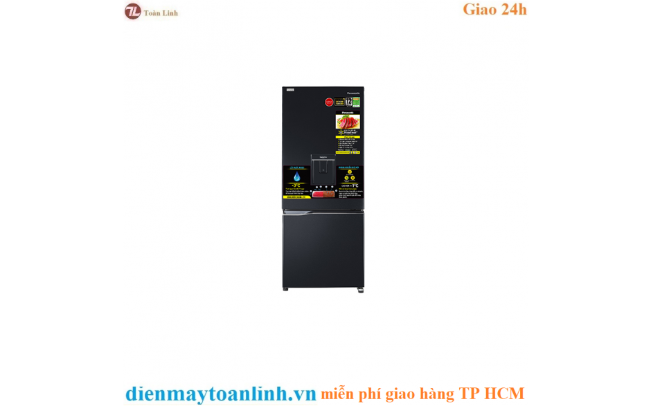 Tủ lạnh Panasonic NR-BV280WKVN inverter 255 lít - Chính hãng