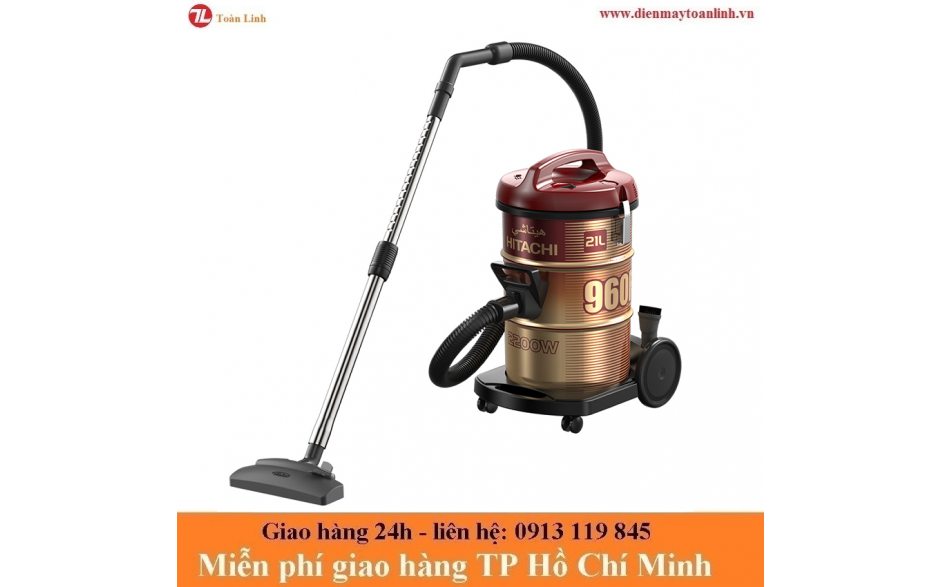 Máy hút bụi Hitachi CV-960F thùng đứng - Chính hãng