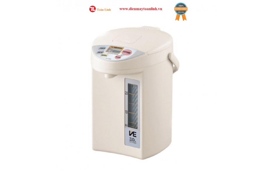 Bình thủy điện Zojirushi ZOBT-CV-CSQ30-CL 3 Lít - Chính hãng