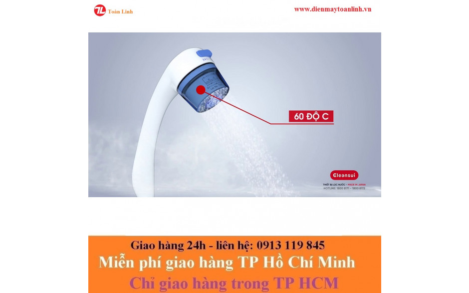 Lọc nước Mitsubishi Cleansui ES201W vòi sen mẫu 2020 - Chính hãng 