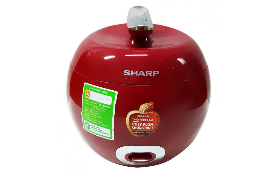 Nồi Cơm Điện Sharp KS-A08V-R 0.72 lít - Chính hãng