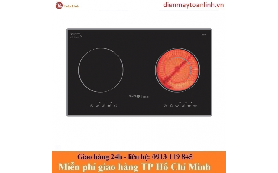 Bếp từ hồng ngoại Fandi FD-010IH - Chính hãng