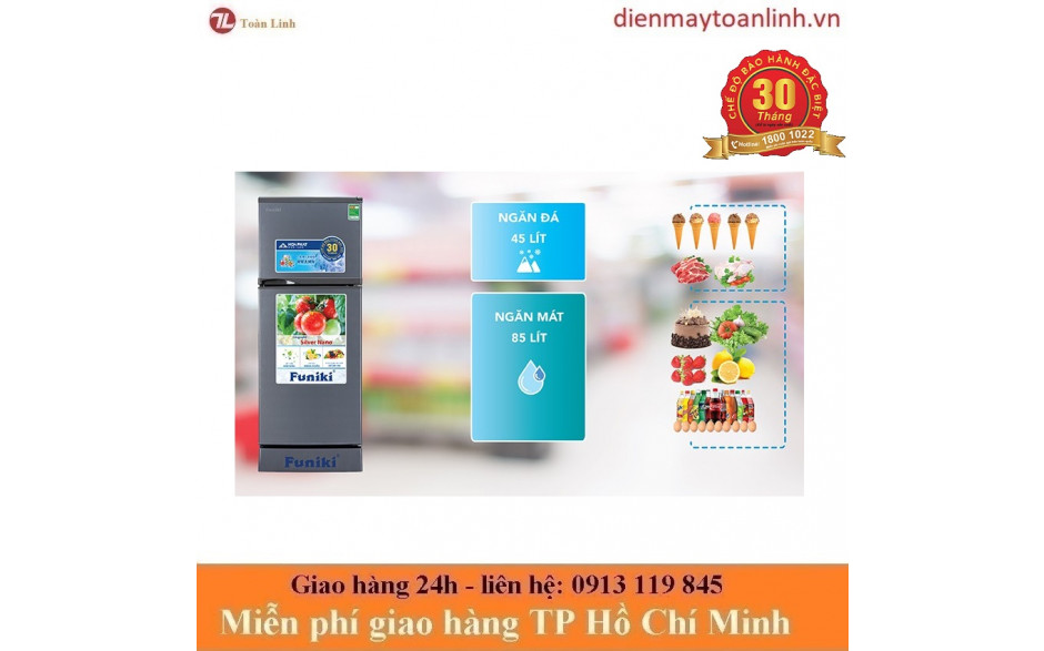 Tủ lạnh Funiki FR-135CD 130 lít - Chính hãng