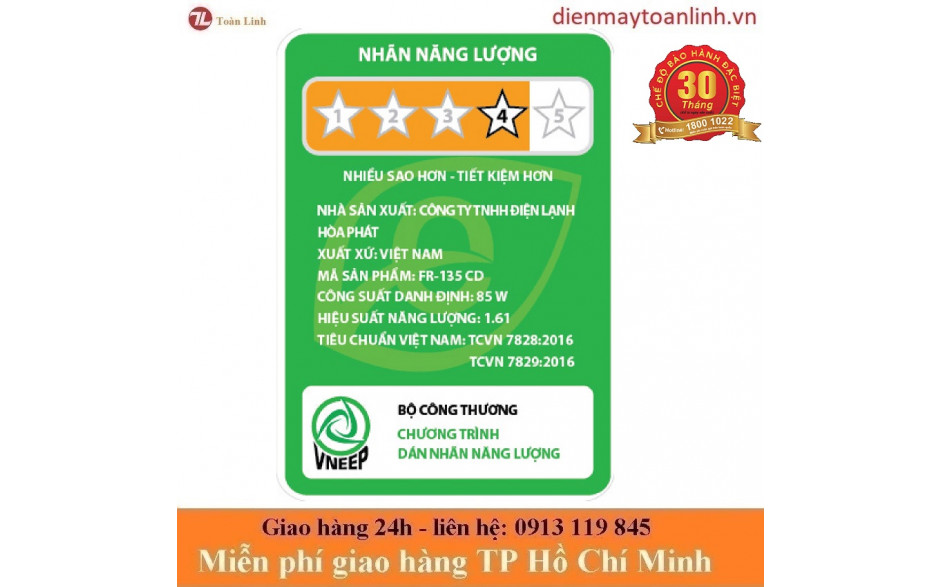 Tủ lạnh Funiki FR-135CD 130 lít - Chính hãng