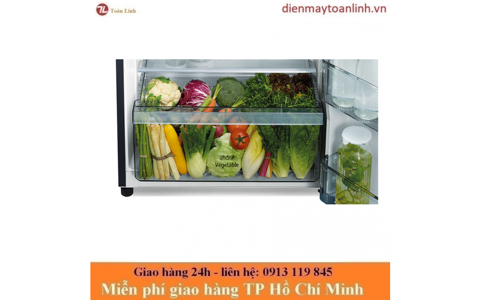 Tủ Lạnh Hitachi R-FVY510PGV0 GBK Inverter 390 lít - Chính hãng