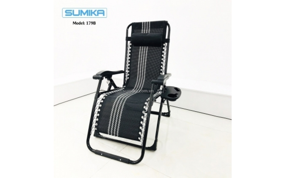 Ghế xếp thư giãn Sumika 179B (Khóa kim loại)