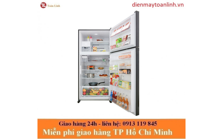 Tủ Lạnh Toshiba GR-AG66VA-XK Inverter 608 lít - Chính hãng