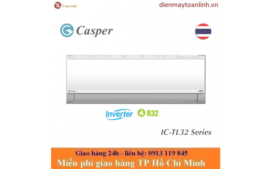 Máy lạnh Casper IC-18TL32 2.0 HP Inverter - Chính Hãng