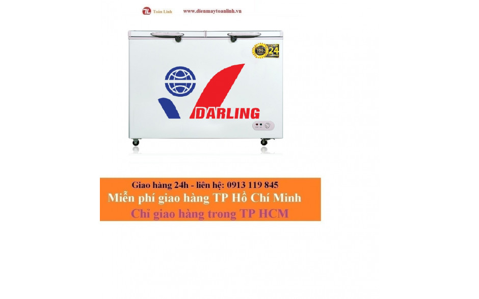 Tủ đông Darling 370 lít dàn đồng DMF – 3799 AXL