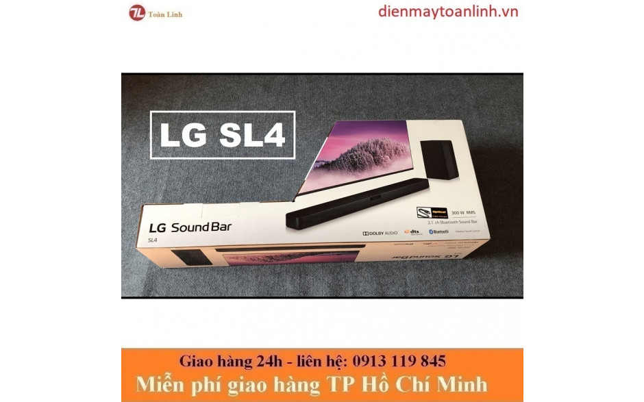 Loa thanh soundbar LG SL4 300W 2.1 - Chính hãng