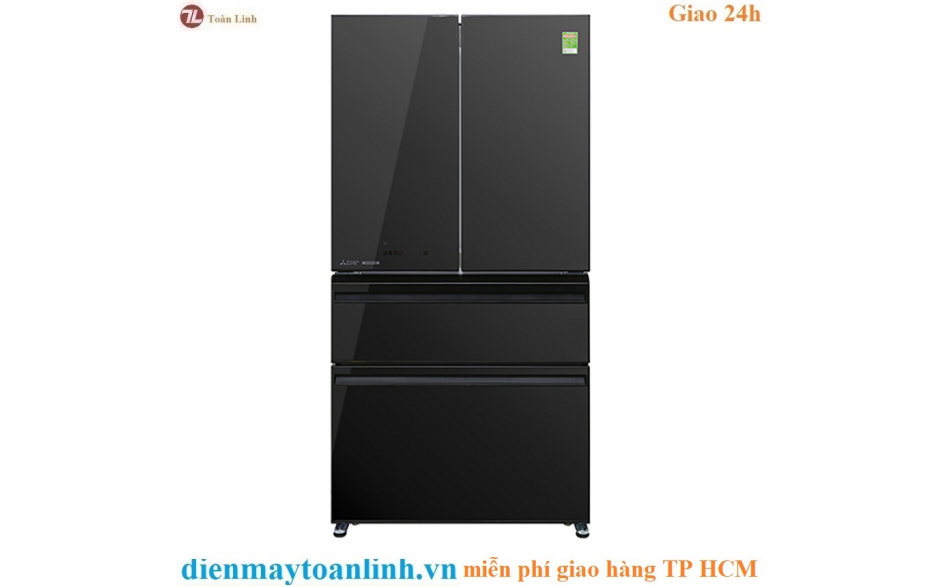 Tủ lạnh Mitsubishi Electric MR-LX68EM-GBK-V Inverter 564 lít - Chính hãng