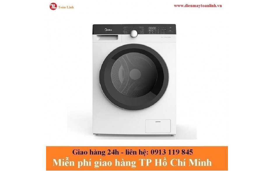 Máy giặt lồng ngang Midea MFK85-1401WK - 8.5 kg - Hàng chính hãng