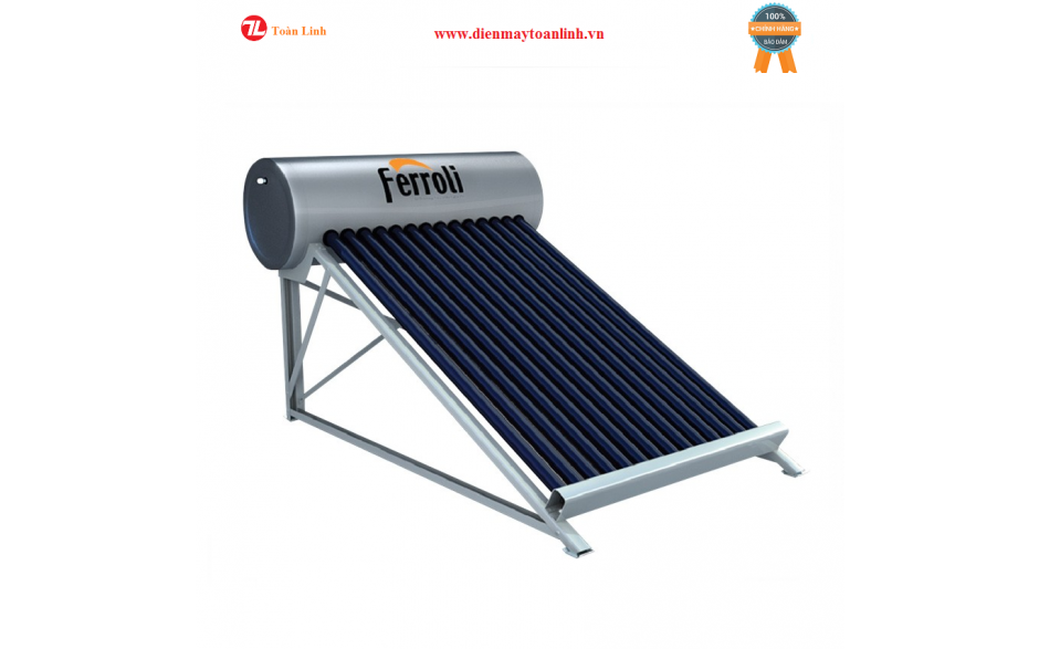 Bình tắm Ferroli Ecosun năng lượng mặt trời 400 lít - Ngừng kinh doanh
