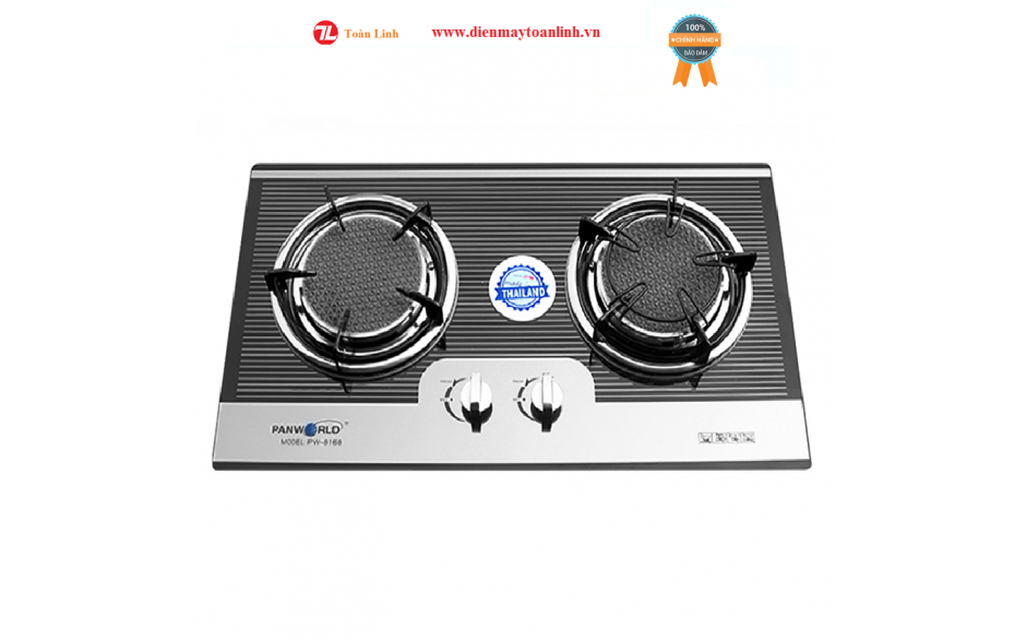 Bếp Gas Âm PANWORLD PW-8168 - Xám - Hàng chính hãng