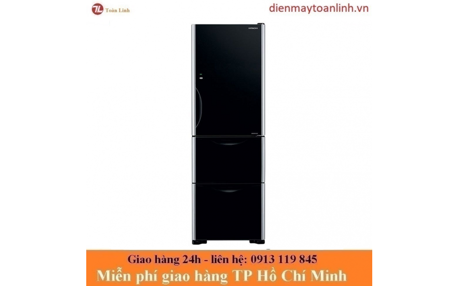 Tủ Lạnh Hitachi R-SG38PGV9X GBK Inverter 3 cửa 375 lít - Chính hãng