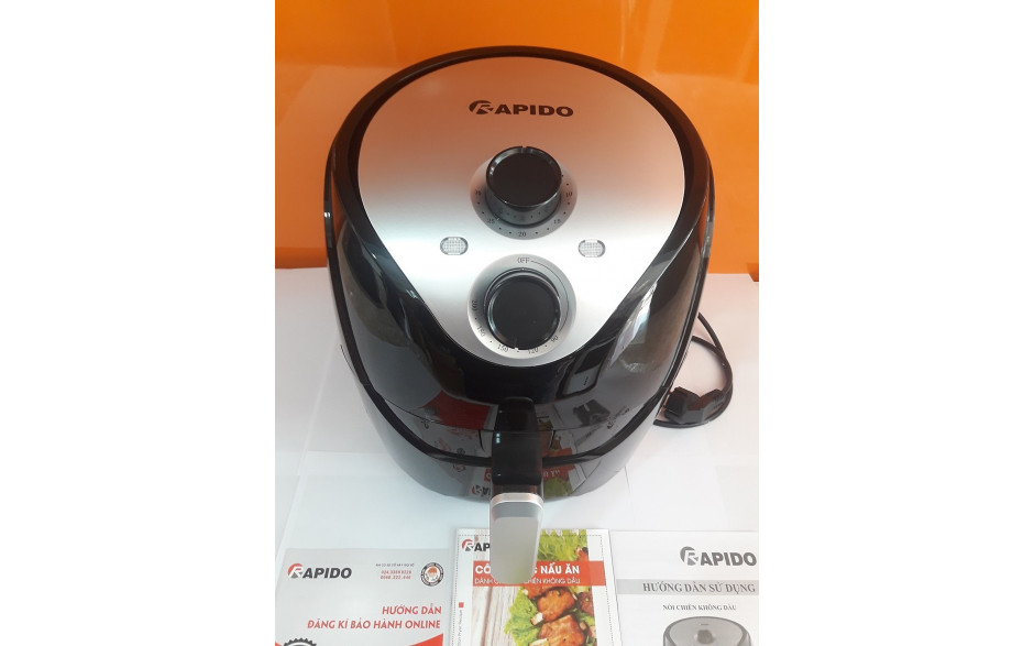 Nồi chiên không dầu Rapido RAF 5.0M  - hàng chính hãng - 5 lít