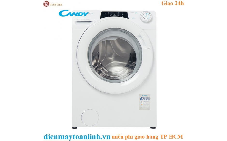 Máy giặt Candy RO16106DWHC7\1-S 10Kg - Chính hãng