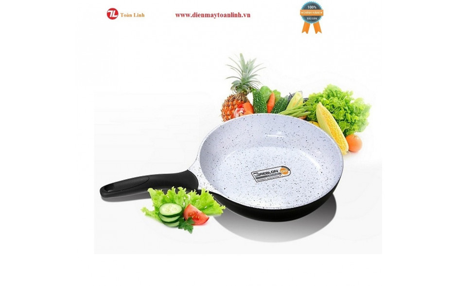 Chảo từ men Đức Rapido RP28-RF đáy phẳng 28 cm - Hàng chính hãng