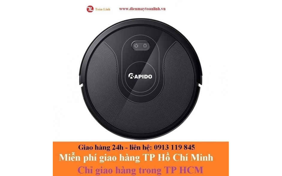 Robot Rapido R8S hút bụi, lau nhà - Chính hãng
