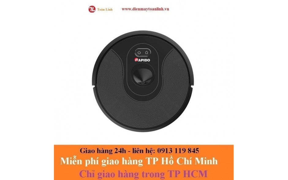 Robot Rapido R8S hút bụi, lau nhà - Chính hãng