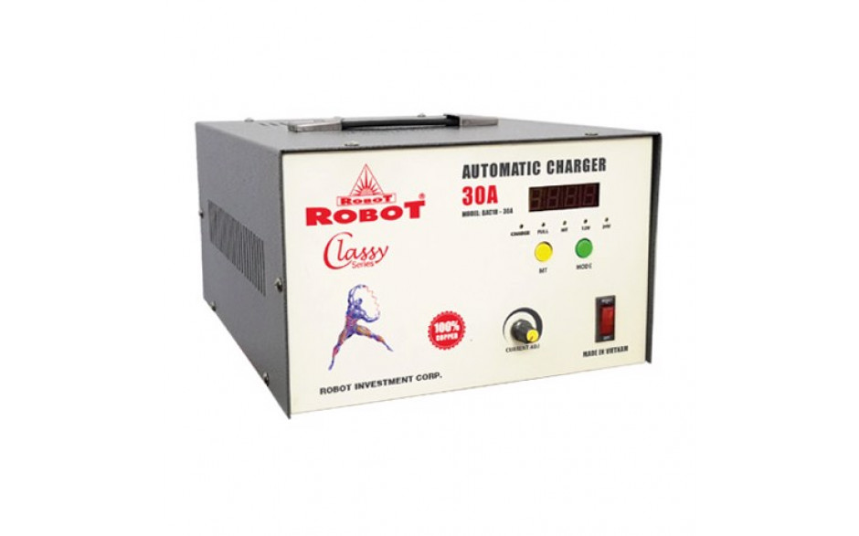 Sạc Tự Động 30A - Robot
