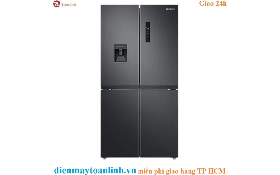 Tủ lạnh Samsung RF48A4010B4/SV Inverter 488 lít - Chính hãng - mẫu 2021