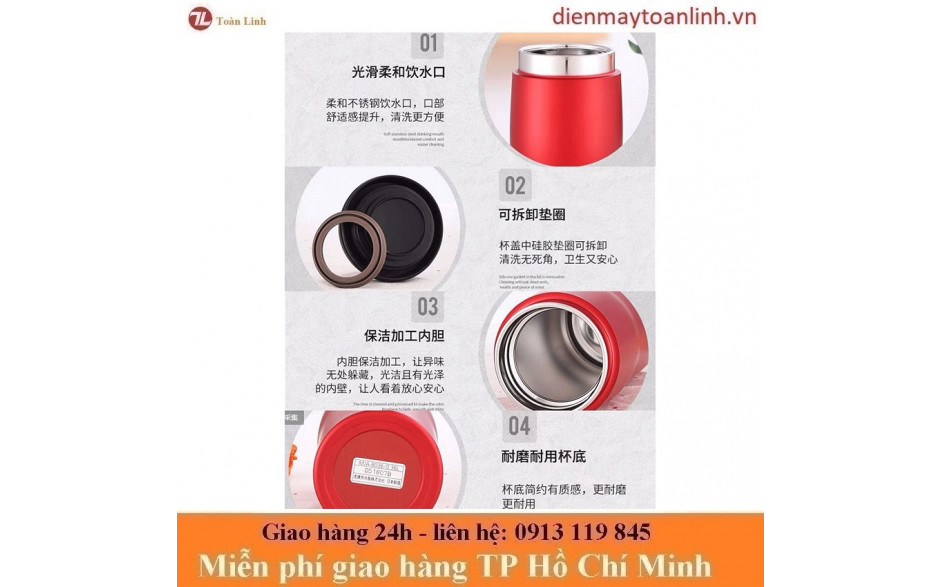 Bình giữ Tiger MJA-B048 0.48 lít - Chính hãng