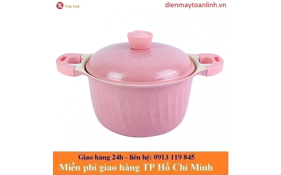 Nồi Hàn Quốc Happy Home Pro Titanium size 24 - Chính hãng