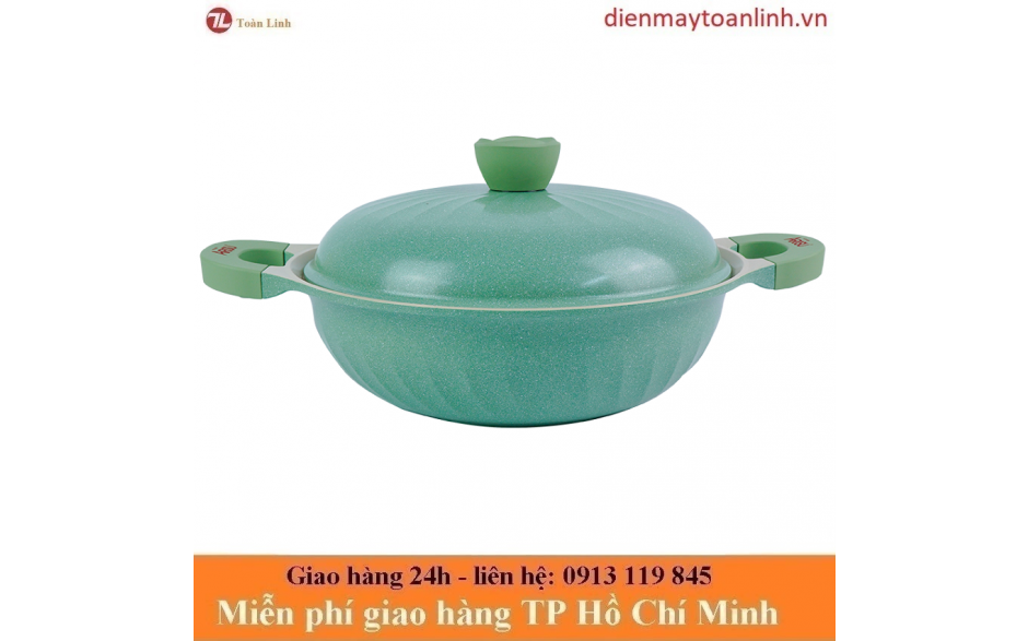Nồi Hàn Quốc Happy Home Pro Titanium size 28 XL - Chính hãng