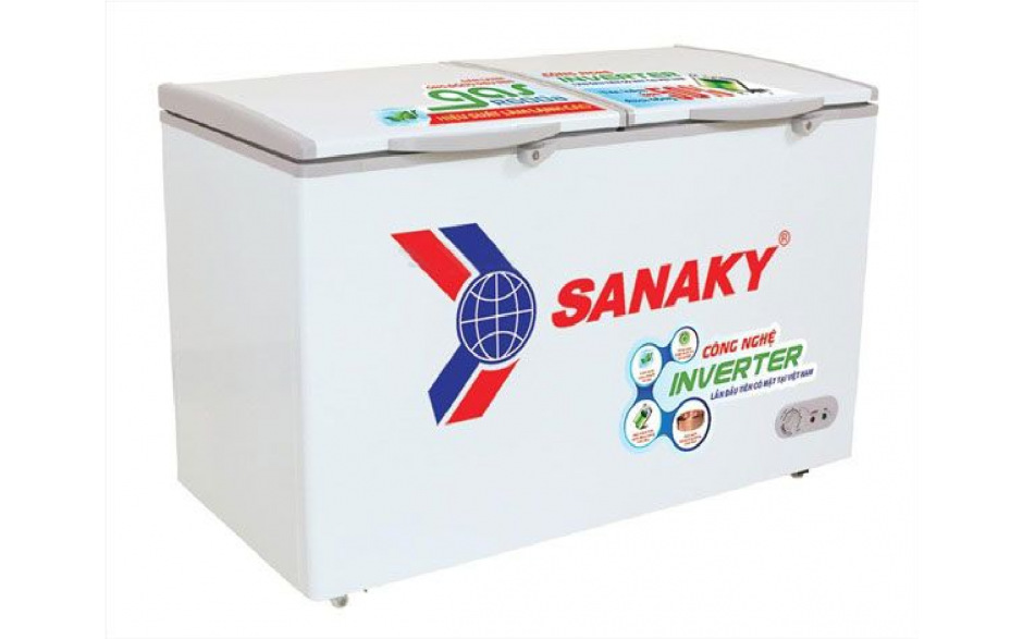 Tủ đông dàn đồng Sanaky VH-3699A3 1 Ngăn 2 Cánh - Hàng chính hãng