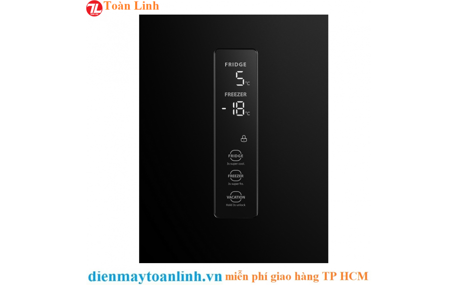 Tủ Lạnh Toshiba GR-RB345WE-PMV-BS 268 lít - Chính Hãng 2021