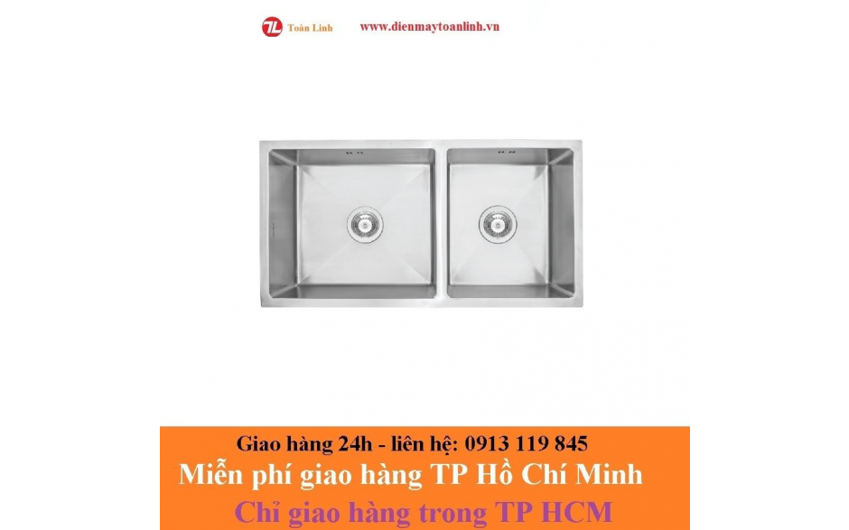 Bồn rửa chén inox Hafele Valerian HS-SD8745/ 567.23.040 - Chính hãng
