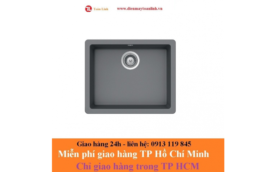 Bồn rửa chén bằng đá Hafele Galba HS-GS5543/570.35.530 (màu xám) - Chính hãng