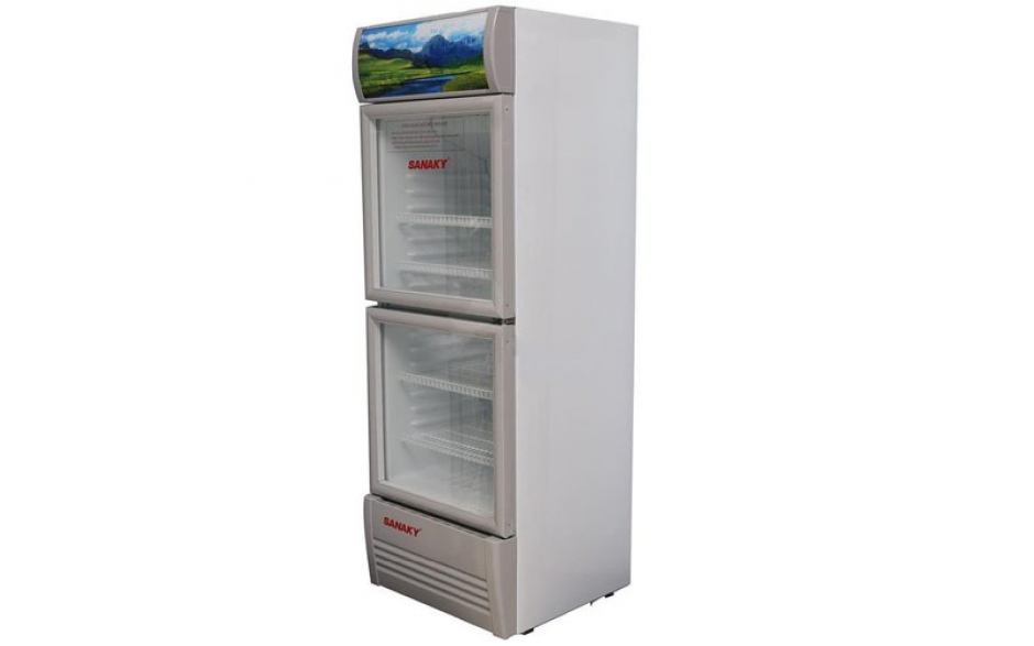 Tủ mát Sanaky 2 cánh dọc Inverter VH-408W3 400 lít - Hàng chính hãng