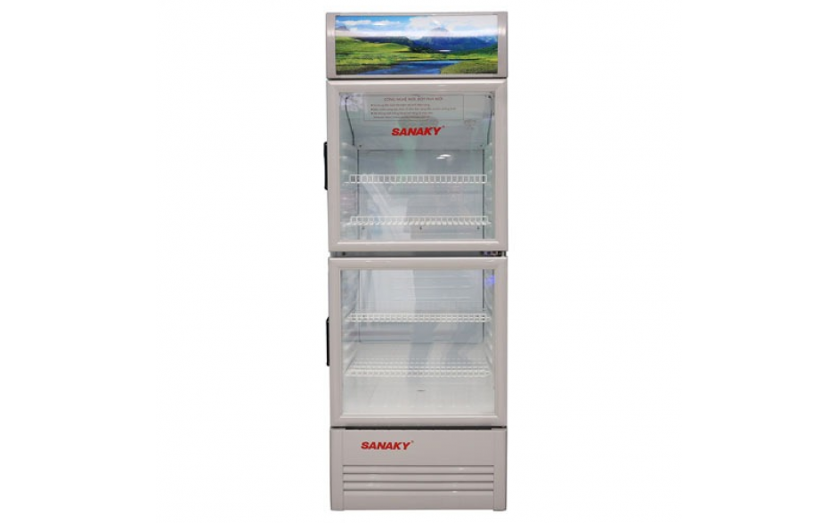 Tủ mát Sanaky 2 cánh dọc VH-308W 250 lít - Hàng chính hãng